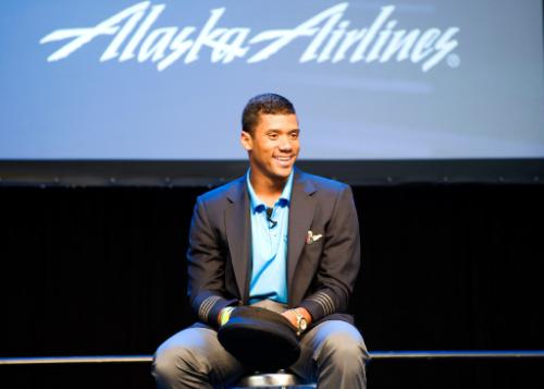 alaska airlines russell wilson jersey