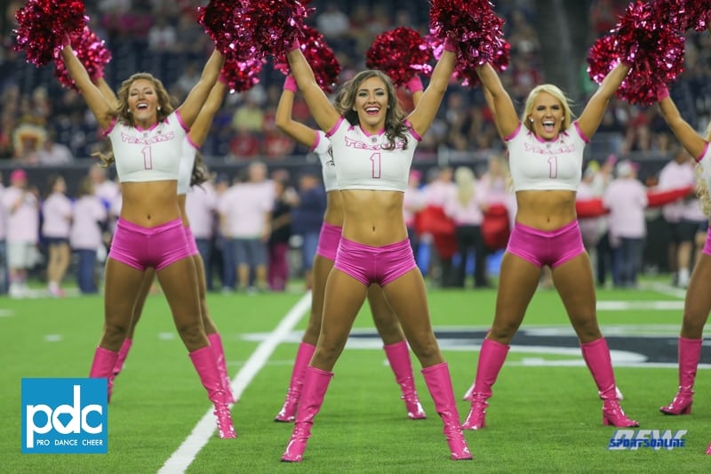Houston Texans Cheerleaders 2017 Pink Photo Gallery Pro Dance Cheer
